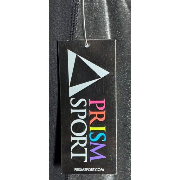 PRISMSPORT womens gray graphite velvet track pants size Medium NWT joggers - Picture 9 of 10